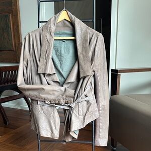 Not your typical Leather jacket! Made in India by Muubaa.